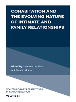cover image of Cohabitation and the Evolving Nature of Intimate and Family Relationships